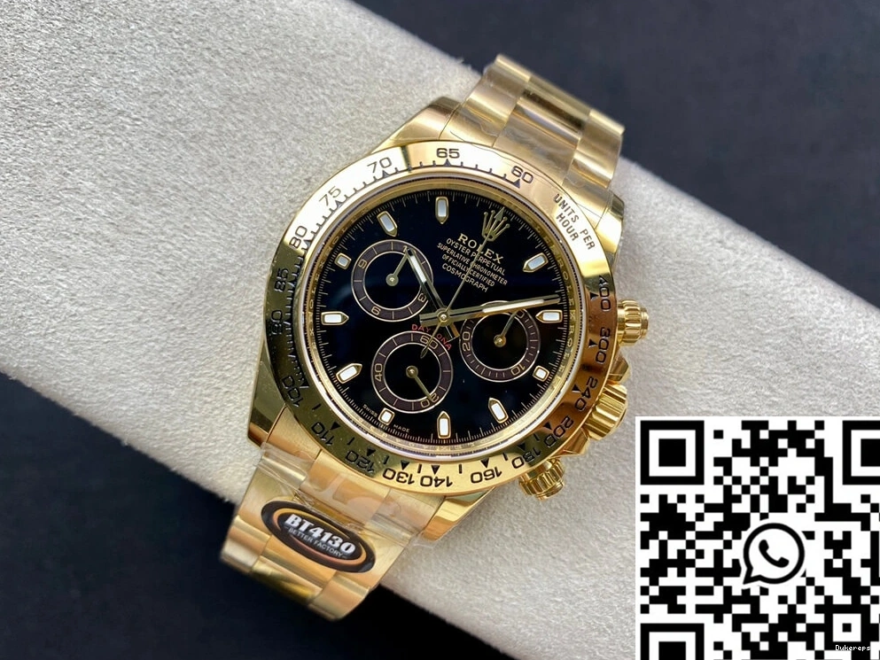 BT Daytona M116508-0004 Rolex Factory Dial Black 0515